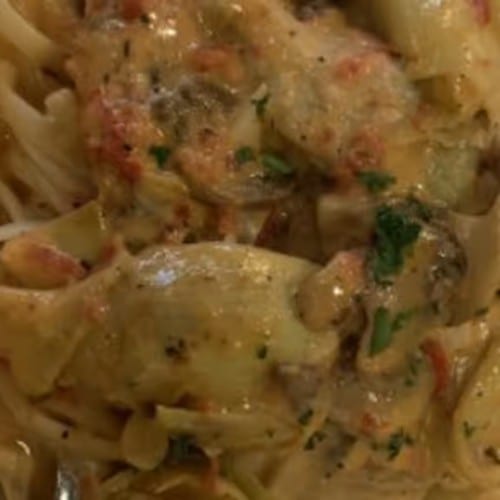 Chicken Carciofi.