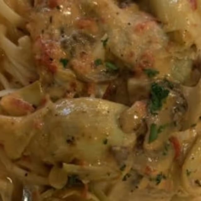 Chicken Carciofi.