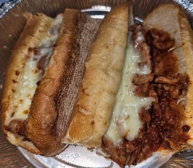 Philly Cheese Steak Hero.