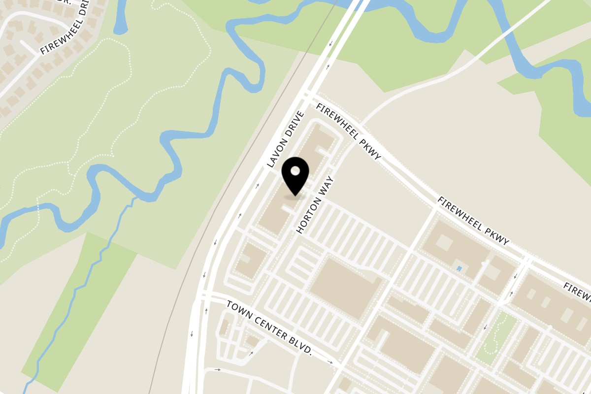 Map showing the location of Eddie's Napolis Italian Bistro on 4280 Lavon Dr #250 in Garland
